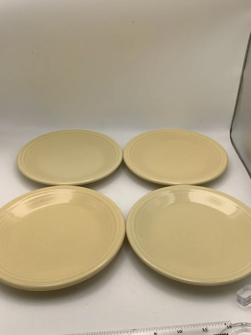 Four Fiesta Dessert Plates